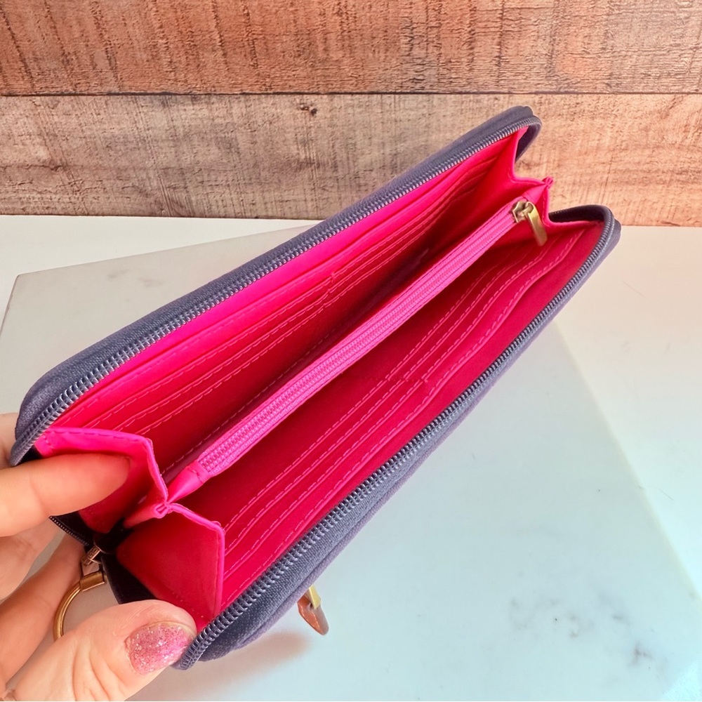 Fossil Keyper Owl Large Zip Around Wallet - image 7